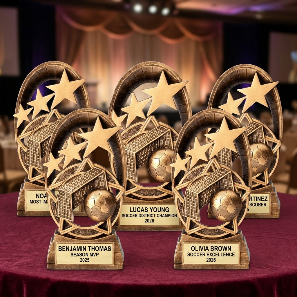 Personalized | Soccer Award | Custom Engraved | Soccer Trophy | Personalized Award | Youth Soccer | MVP | Championship | Team Gift - View 6