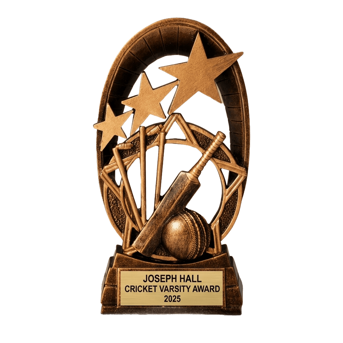 Personalized | Cricket Award | Custom Engraved | Cricket Trophy | Personalized Award | Engraved Cricket | Team Recognition | Youth Cricket