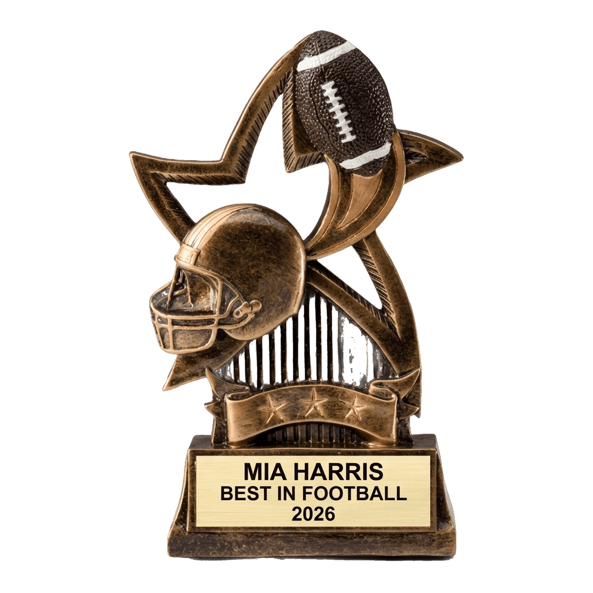 Football Award Trophy | Personalized | Custom Engraved | Football Trophy | Football Gift | Personalized Football Award