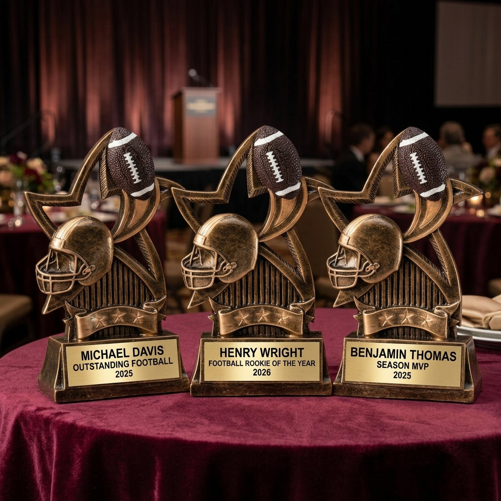 Football Award Trophy | Personalized | Custom Engraved | Football Trophy | Football Gift | Personalized Football Award - View 6