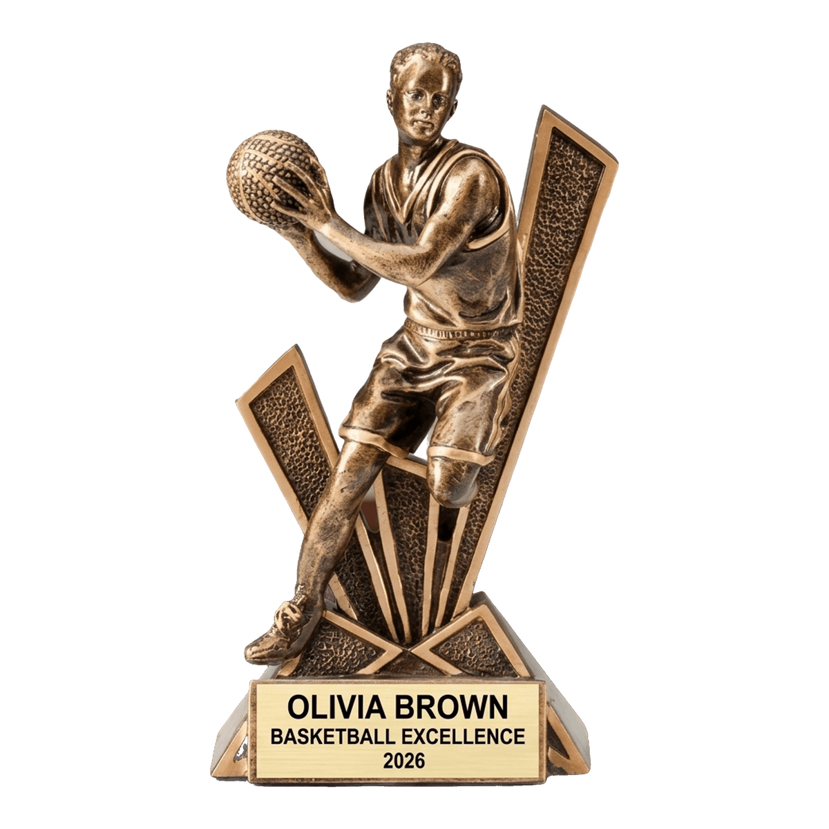 Basketball Award Trophy | Personalized | Custom Engraved | Team Award | Basketball Gift | Player Recognition | Coach Gift