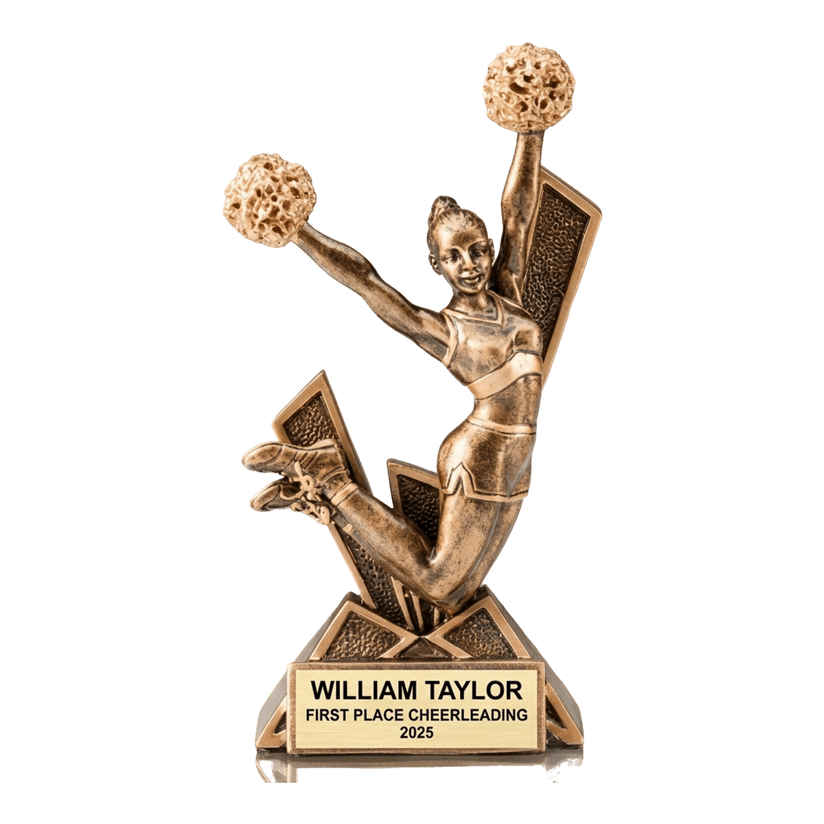 Personalized | Cheerleading Award | Custom Engraved | Cheerleading Trophy | Personalized Cheer | Cheerleader Gift | Team Recognition