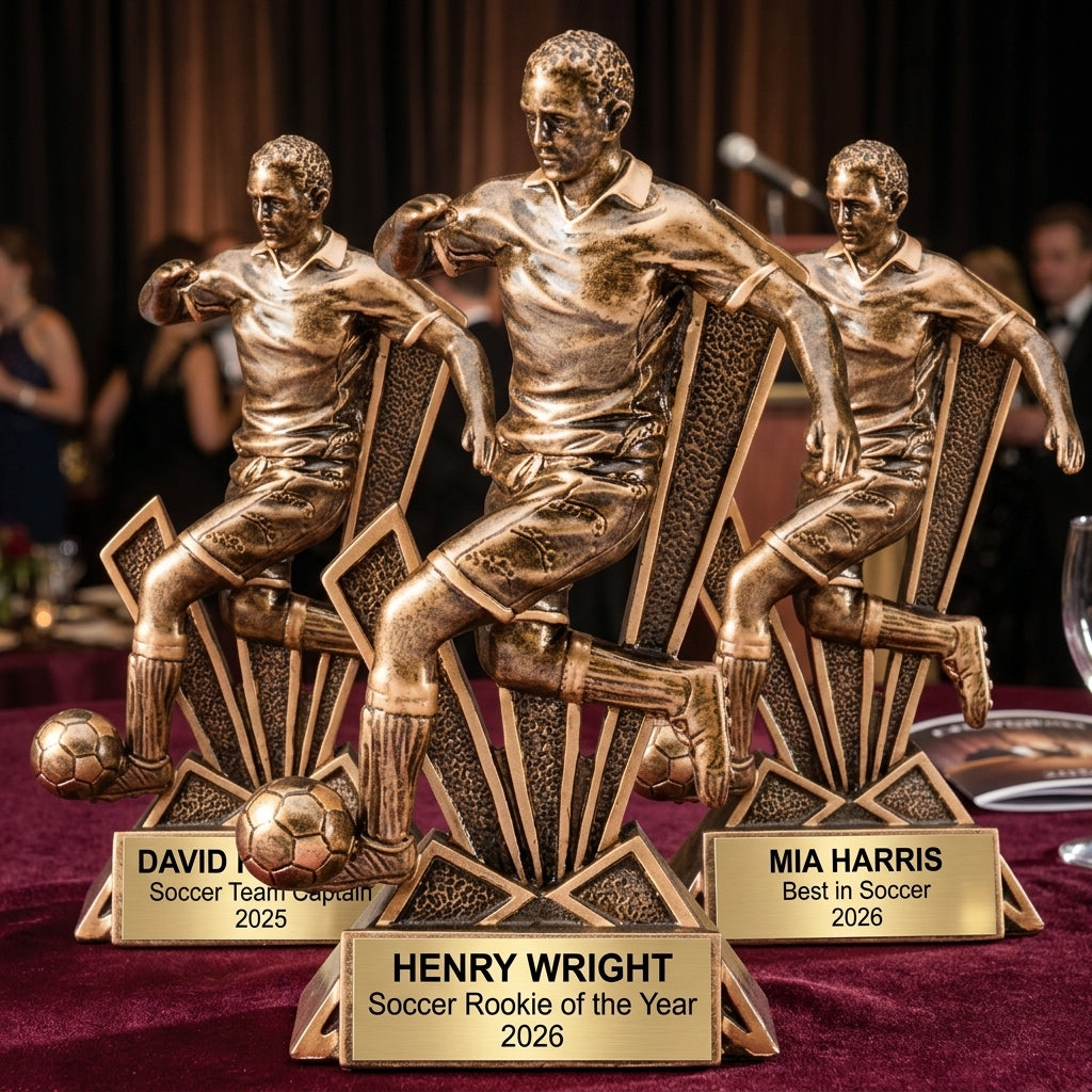 Personalized | Soccer Award | Custom Engraved | Soccer Trophy | Personalized Award | Youth Soccer | Team Captain | MVP Award | Coach Gift - View 6