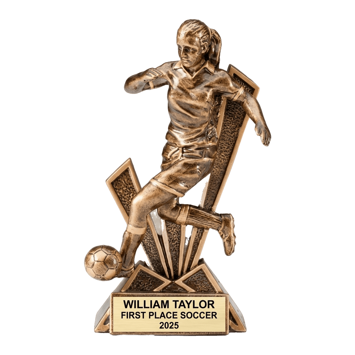Personalized | Soccer Award | Custom Engraved | Soccer Trophy | Girls Soccer | Player Award | Youth League | MVP Trophy | Team Gift