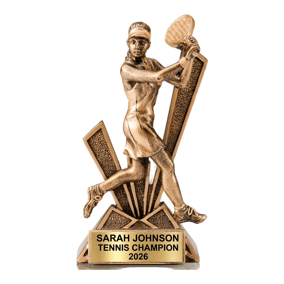 Personalized | Tennis Award | Custom Engraved | Tennis Trophy | Female Tennis | Personalized Award | Engraved Trophy | Champion Award