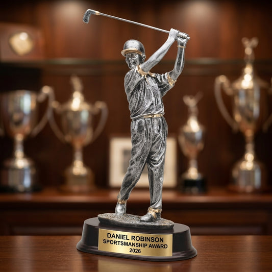 Personalized | Golf Award | Custom Engraved | Golf Trophy | Personalized Golf | Engraved Award | Golfer Gift | Tournament Prize - View 1