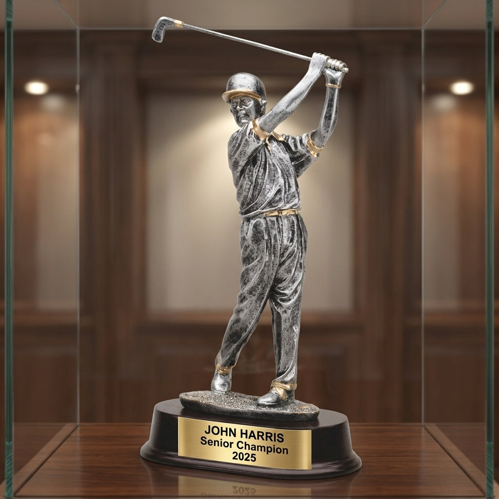 Personalized | Golf Award | Custom Engraved | Golf Trophy | Personalized Golf | Engraved Award | Golfer Gift | Tournament Prize - View 3