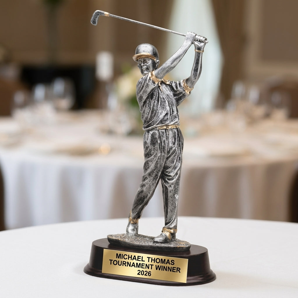 Personalized | Golf Award | Custom Engraved | Golf Trophy | Personalized Golf | Engraved Award | Golfer Gift | Tournament Prize - View 5