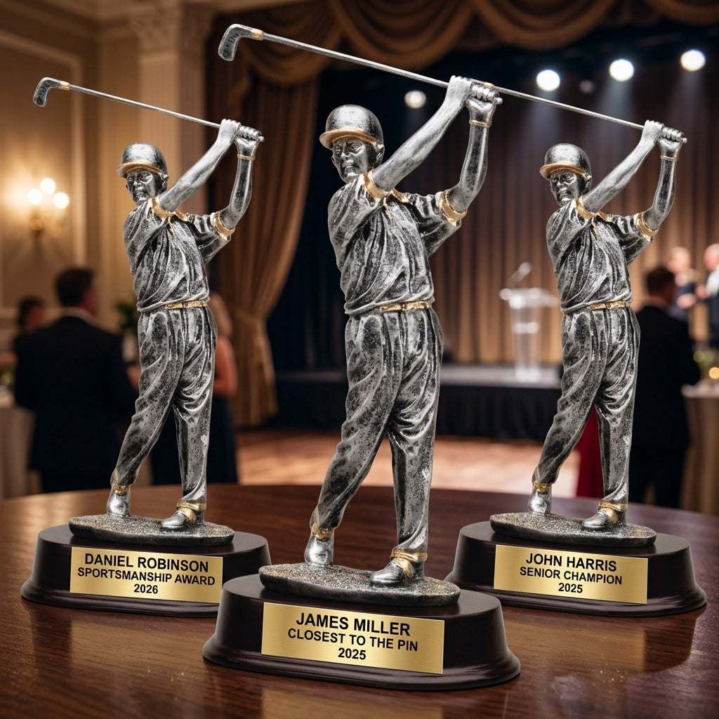Personalized | Golf Award | Custom Engraved | Golf Trophy | Personalized Golf | Engraved Award | Golfer Gift | Tournament Prize - View 6