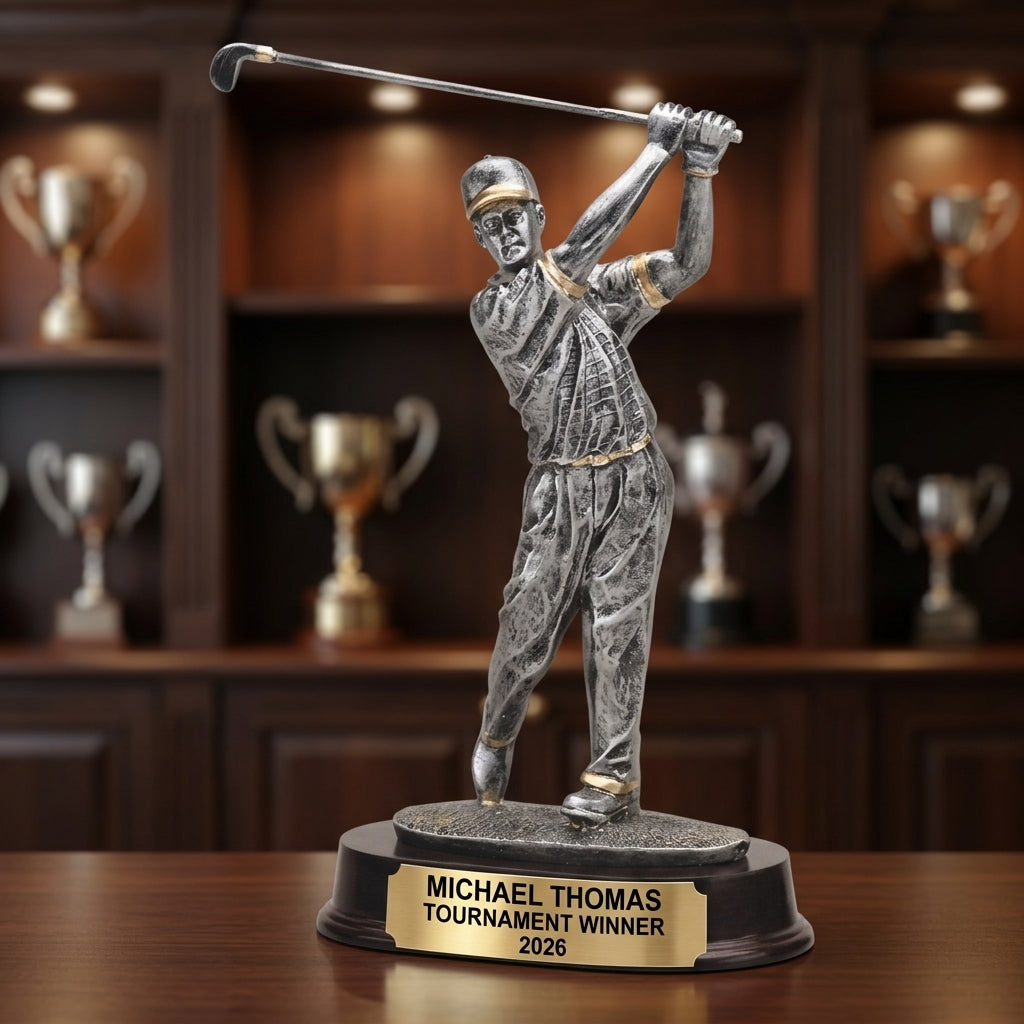 Personalized | Golf Award | Custom Engraved | Golf Trophy | Golfer Award | Personalized Golf | Engraved Trophy | Tournament Winner - View 1