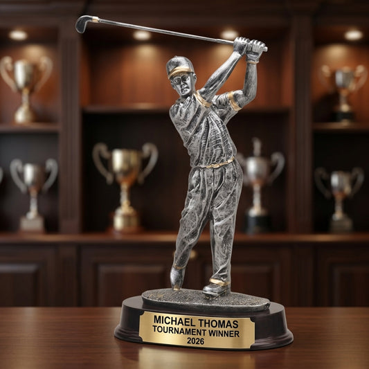 Personalized | Golf Award | Custom Engraved | Golf Trophy | Golfer Award | Personalized Golf | Engraved Trophy | Tournament Winner - View 1