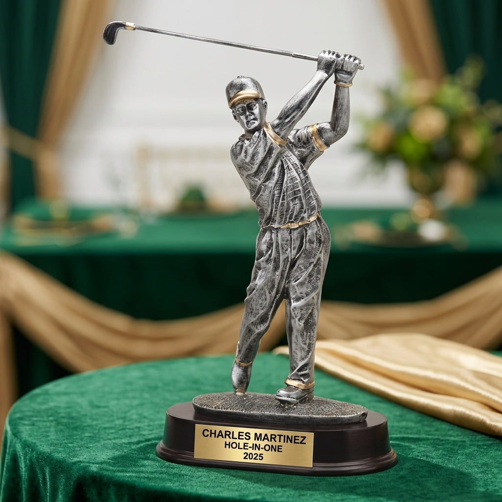 Personalized | Golf Award | Custom Engraved | Golf Trophy | Golfer Award | Personalized Golf | Engraved Trophy | Tournament Winner - View 2