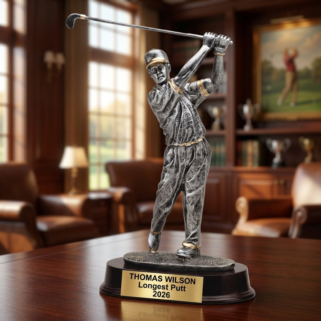 Personalized | Golf Award | Custom Engraved | Golf Trophy | Golfer Award | Personalized Golf | Engraved Trophy | Tournament Winner - View 4
