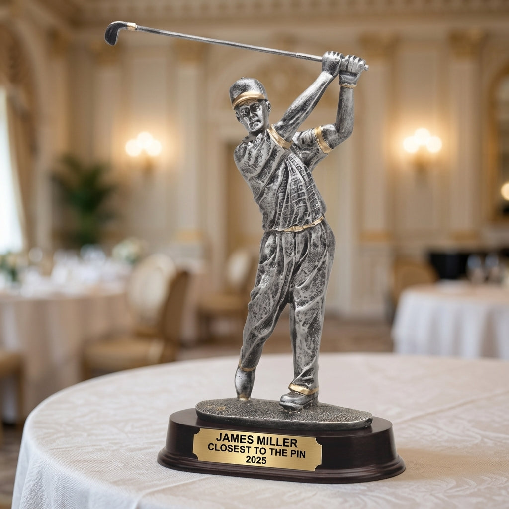 Personalized | Golf Award | Custom Engraved | Golf Trophy | Golfer Award | Personalized Golf | Engraved Trophy | Tournament Winner - View 5
