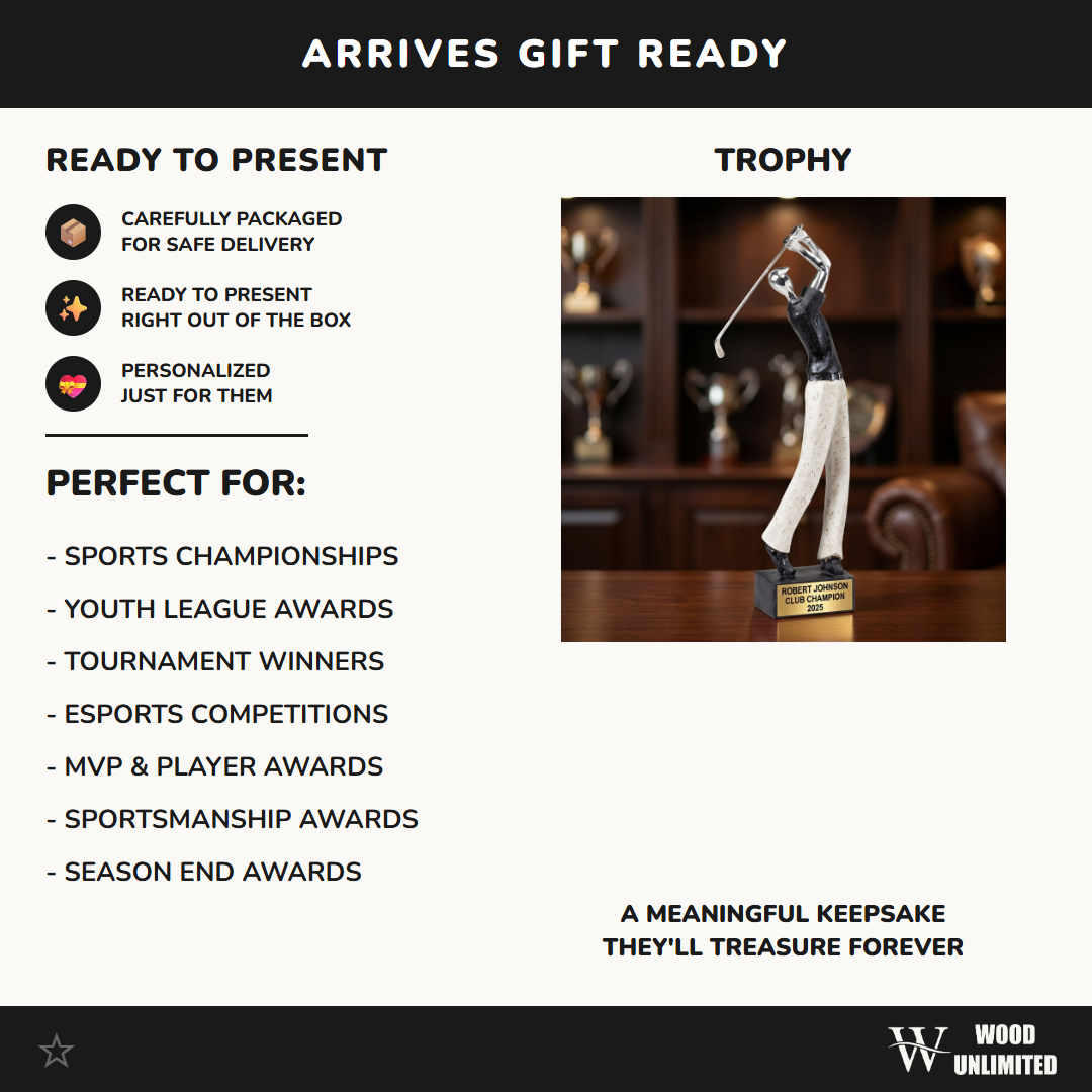 Personalized | Golf Award | Custom Engraved | Golf Trophy | Personalized Award | Engraved Gift | Club Champion | Tournament Prize