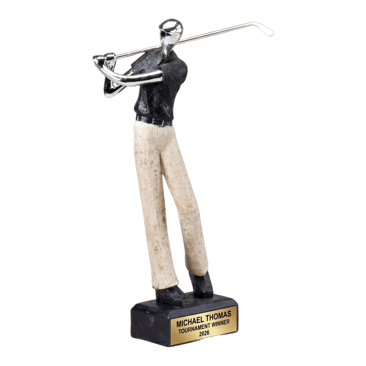 Personalized | Golf Award | Custom Engraved | Personalized Golf Trophy | Custom Engraved Award | Golfer Figurine | Tournament Winner