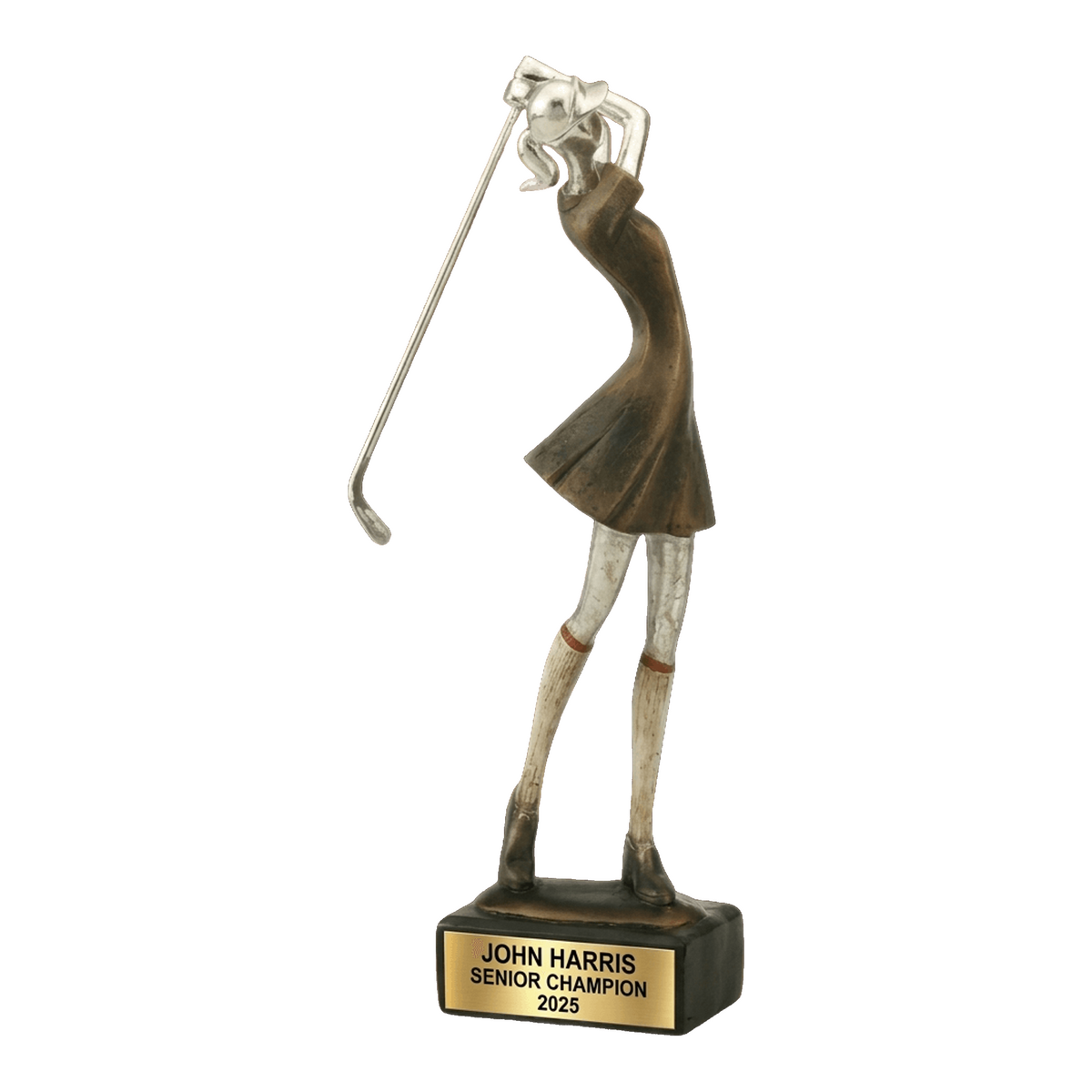 Personalized | Golf Award | Custom Engraved | Female Golf Trophy | Women's Golf Award | Personalized Engraved | Custom Golfer Gift