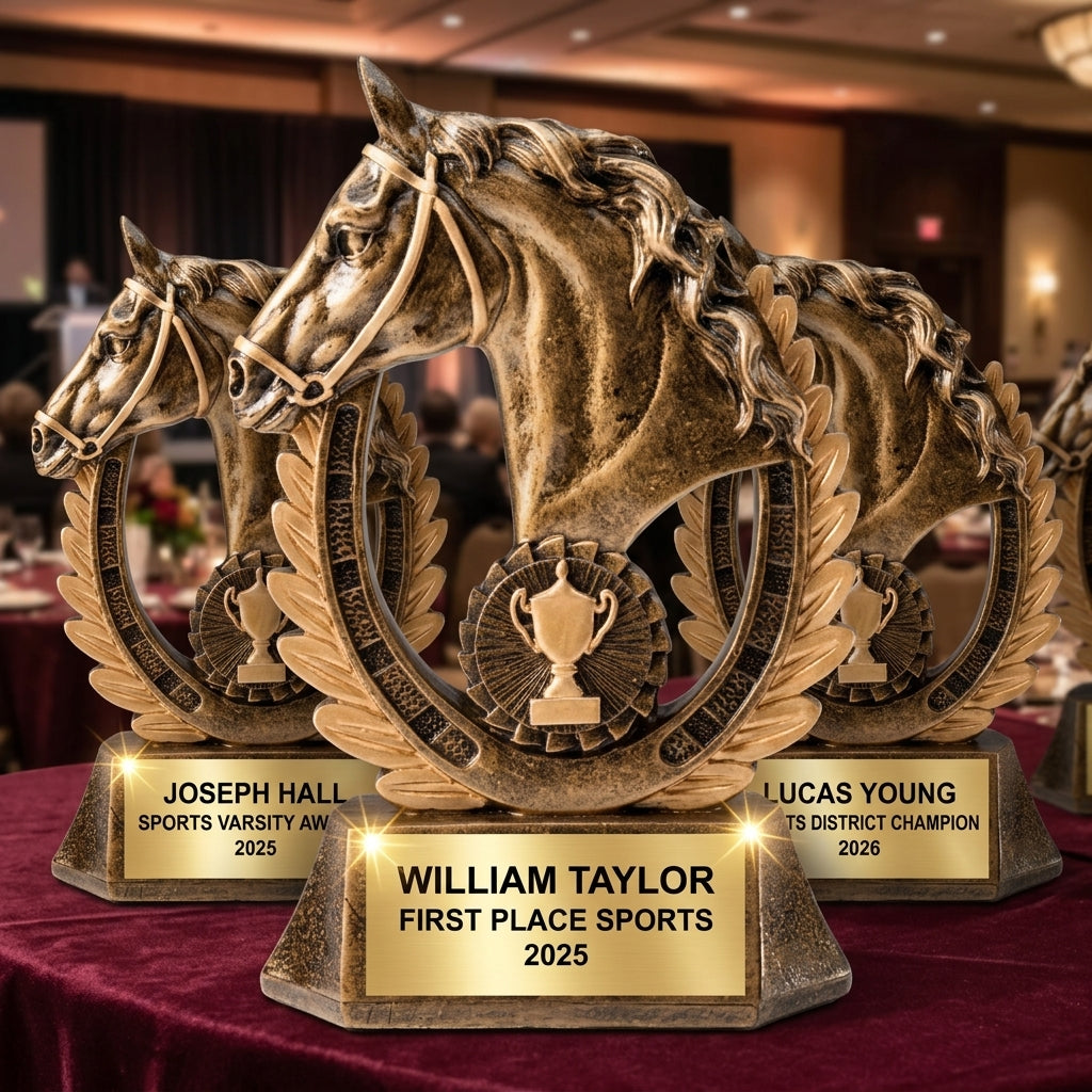 Personalized | Equestrian Award | Custom Engraved | Horse Trophy | Horse Riding | Personalized Gift | Show Jumping | Dressage Award - View 6