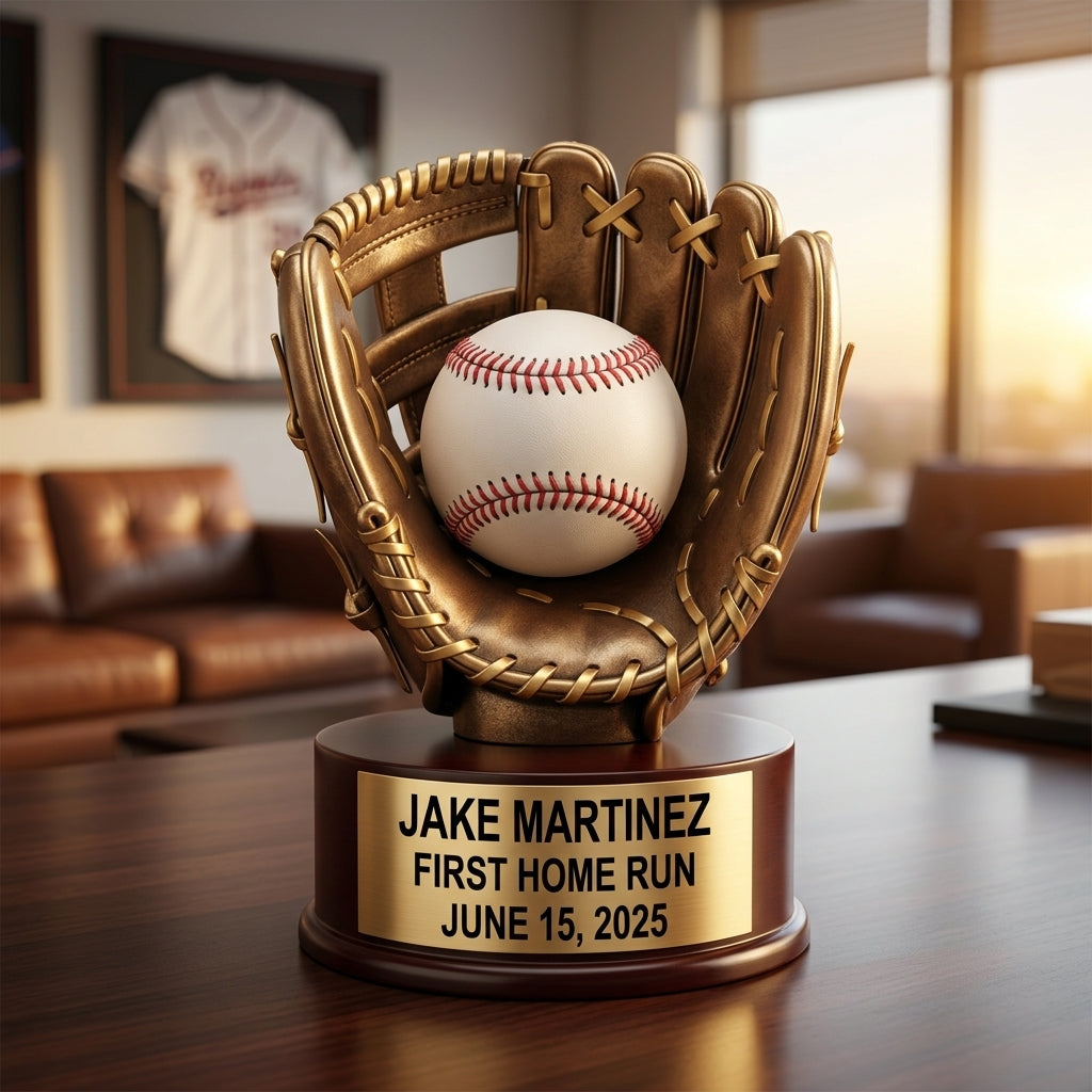 Boxing Award Trophy | Personalized | Custom Engraved Boxing Glove | Boxing Gift | Champion Award | Boxing Tournament Trophy - View 5