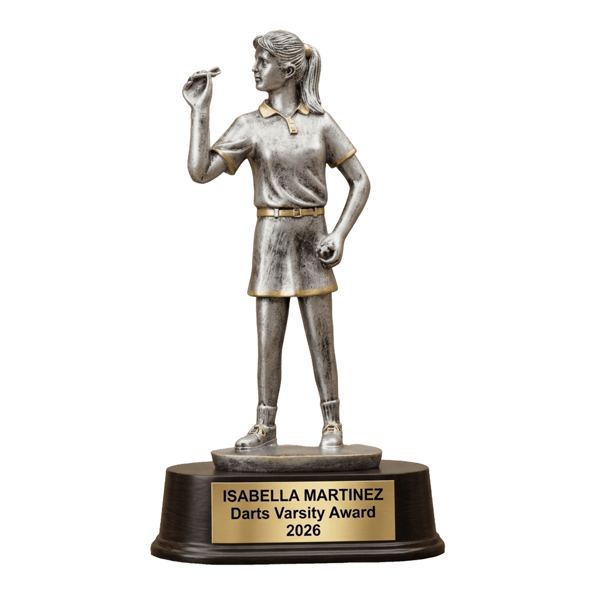 Darts Award Trophy | Personalized | Custom Engraved | Darts Gift | Darts Tournament | Darts Champion