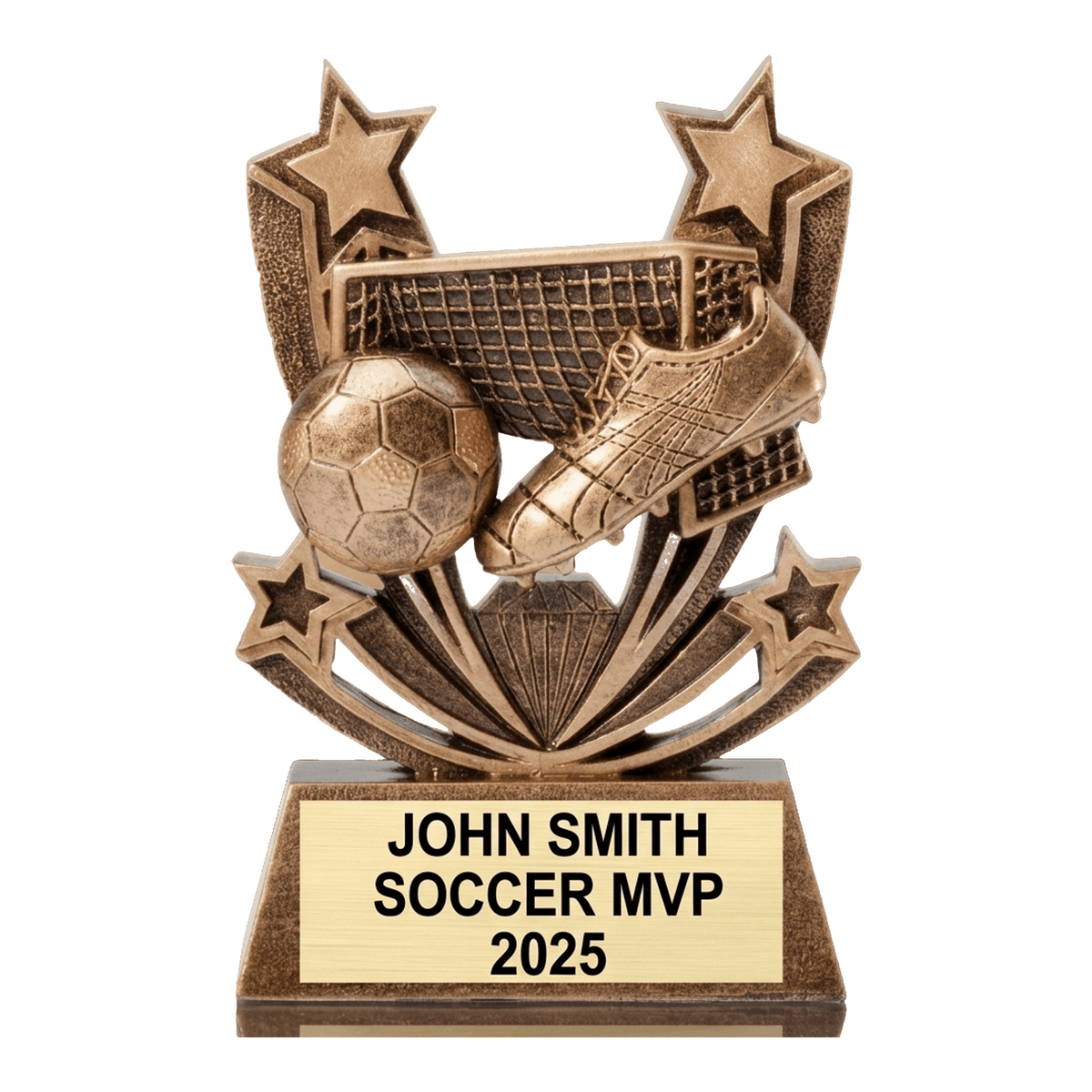 Personalized | Soccer Award | Custom Engraved | Soccer Trophy | Personalized Award | MVP Trophy | Youth Soccer | Team Award | Coach Gift