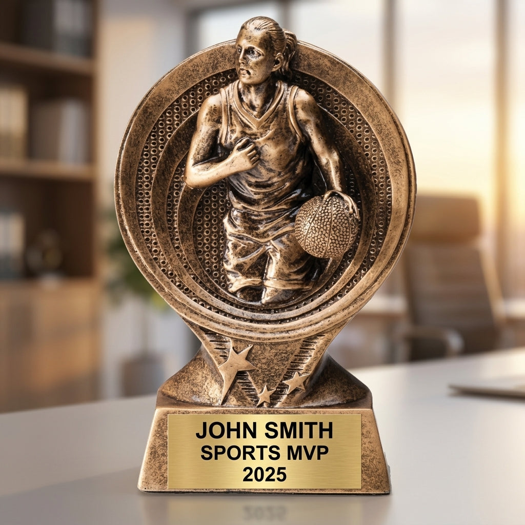 Basketball Trophy Award | Personalized | Custom Engraved | Basketball Award | Sports Award | Gift for Basketball Player - View 5