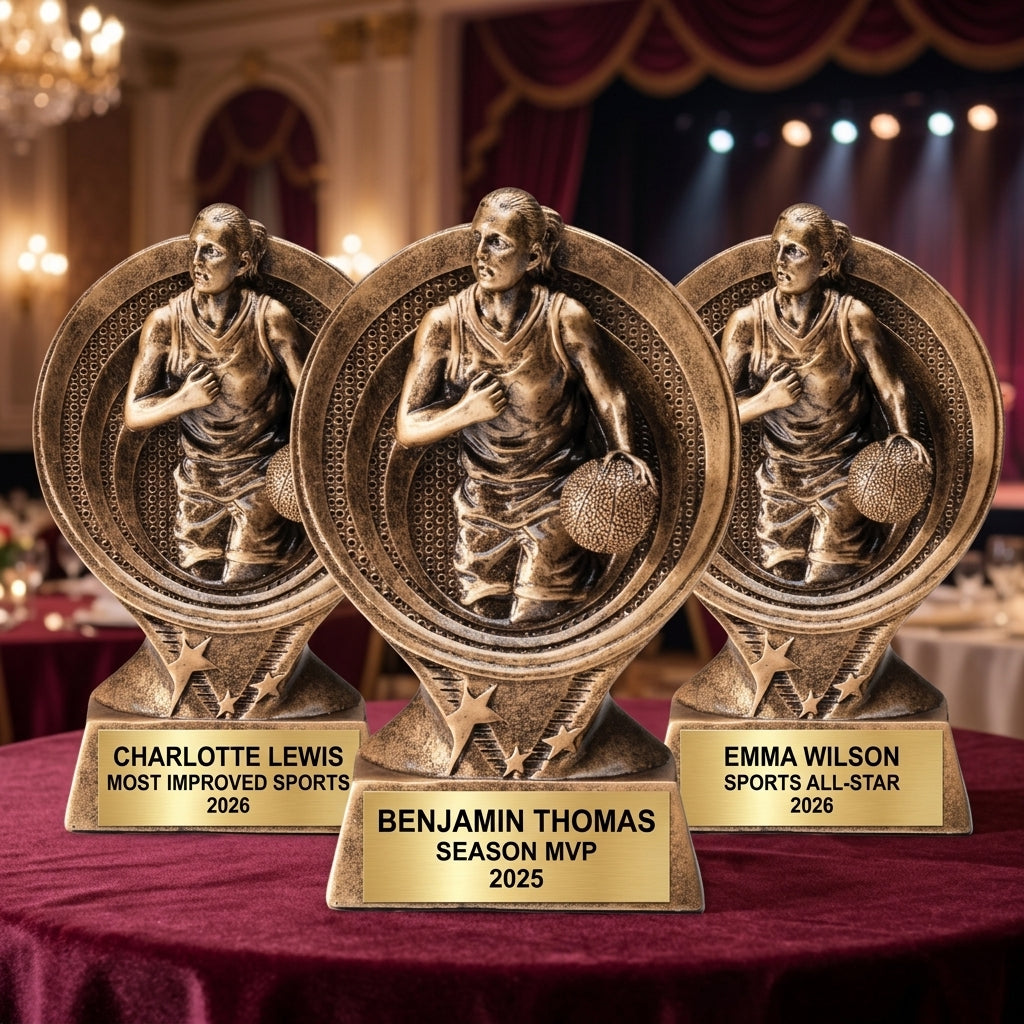 Basketball Trophy Award | Personalized | Custom Engraved | Basketball Award | Sports Award | Gift for Basketball Player - View 6