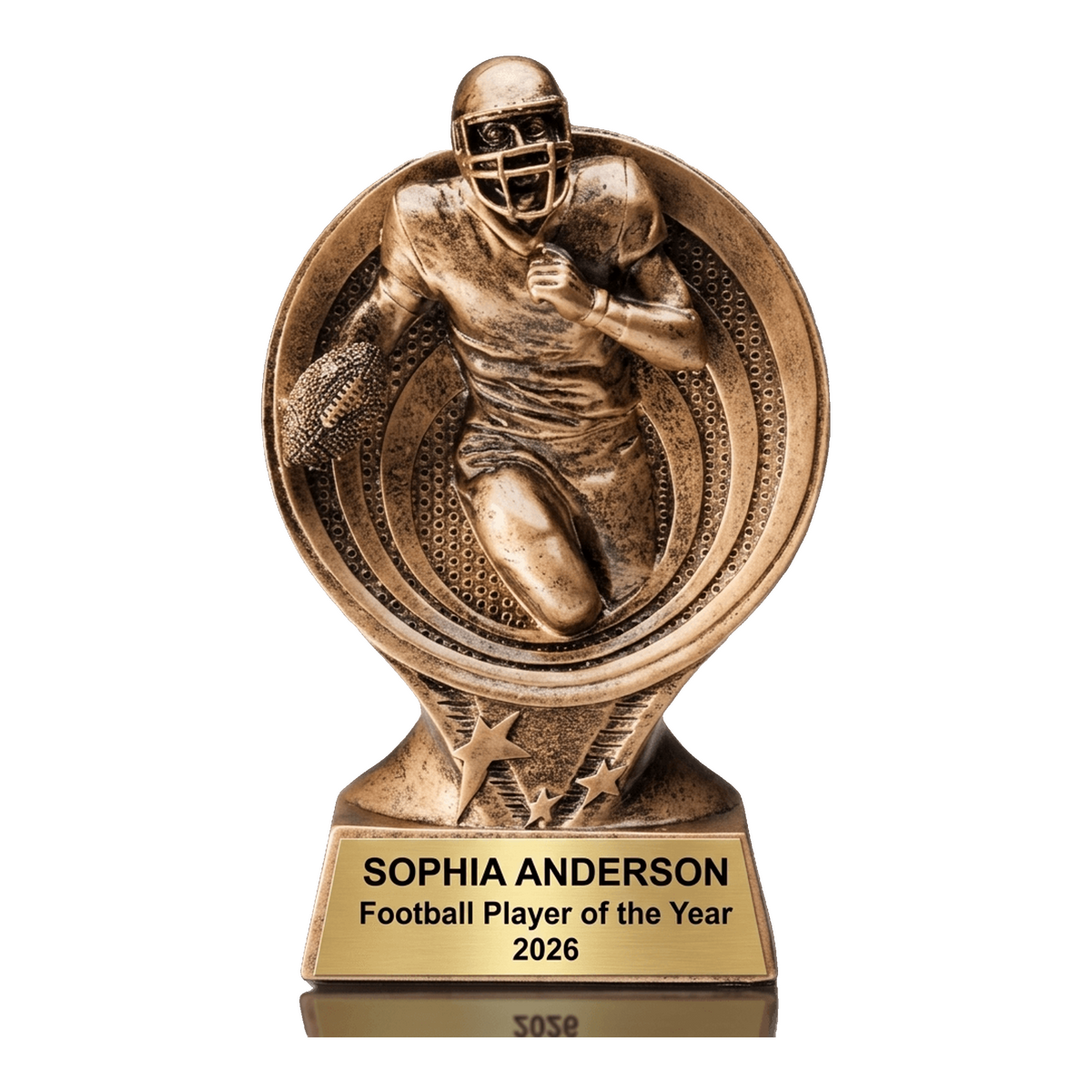 Personalized | Football Award | Custom Engraved | Football Trophy | Player Award | Team Gift | Championship | MVP Award | Youth Football