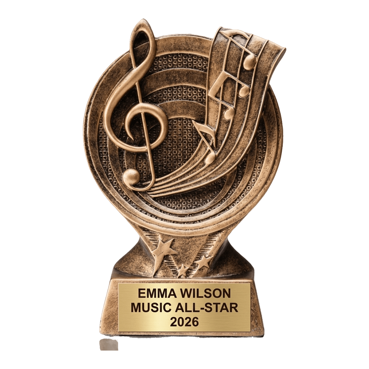 Music Trophy Award | Personalized Music Award | Custom Engraved | Music Competition Award | Music Teacher Gift | Music Student Award