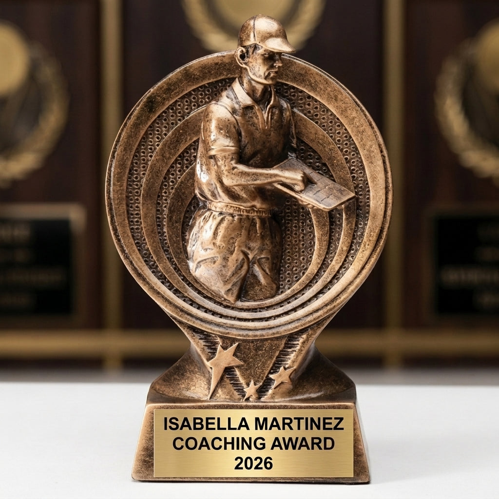 Personalized | Coach Award | Custom Engraved | Trophy | Award | Engraved | Team | Sports | Gift | Recognition | Appreciation