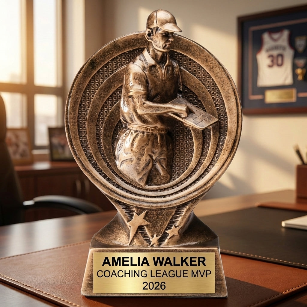 Personalized | Coach Award | Custom Engraved | Trophy | Award | Engraved | Team | Sports | Gift | Recognition | Appreciation