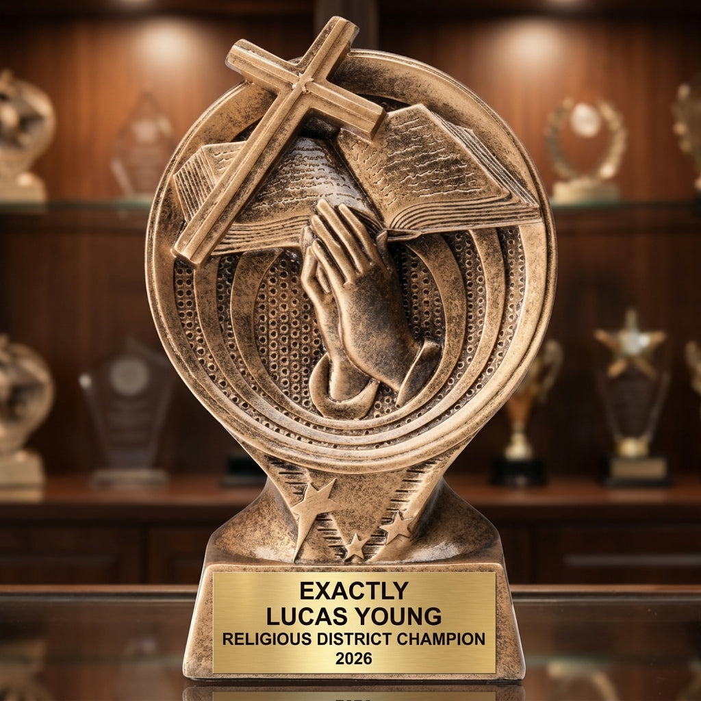 Religious Award Trophy — view 1