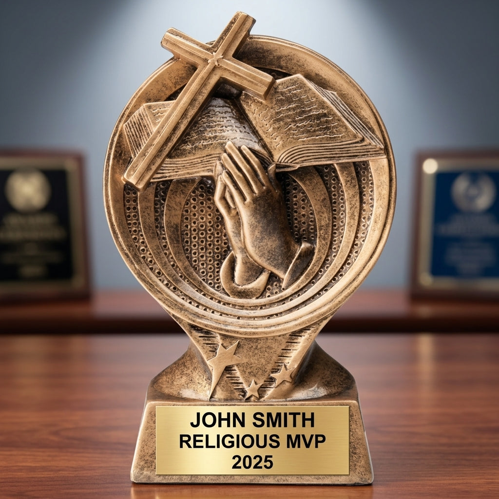 Religious Award Trophy — view 2