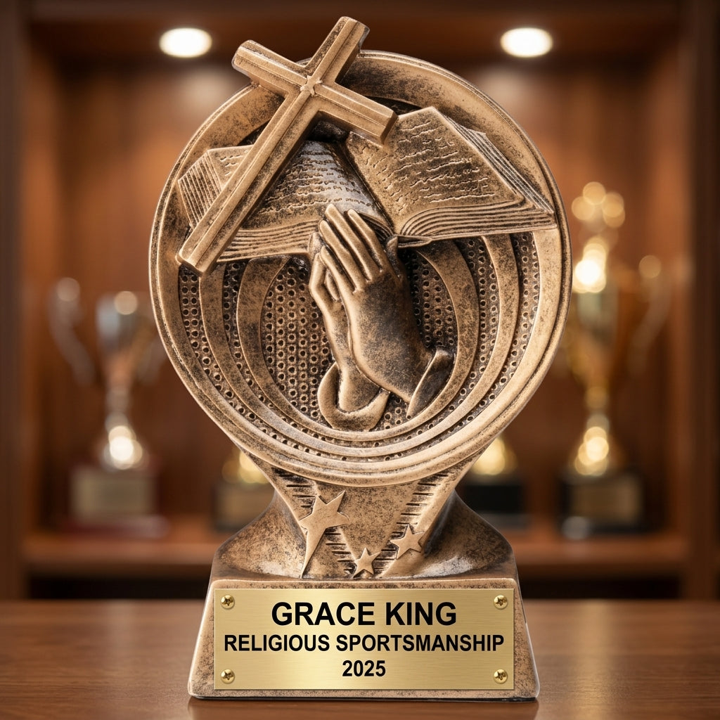 Religious Award Trophy — view 4
