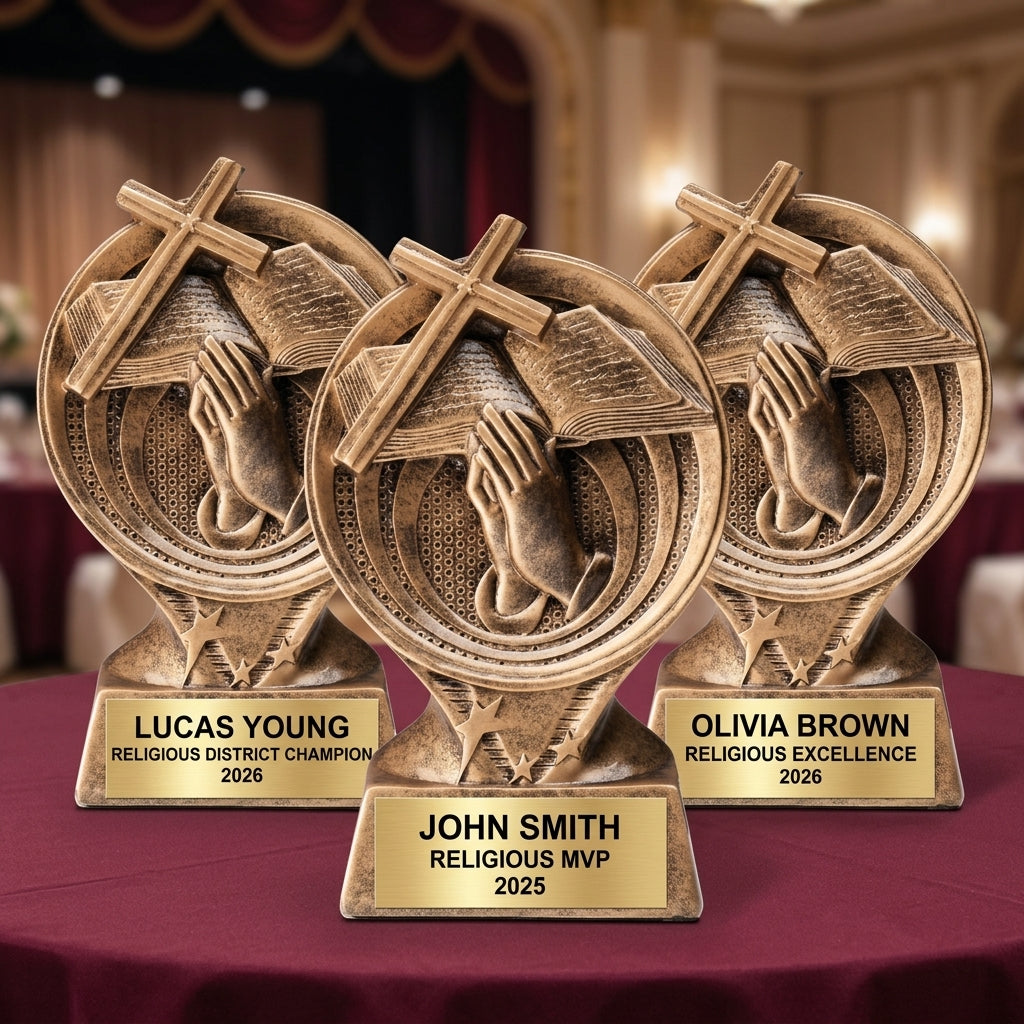 Religious Award Trophy — view 6