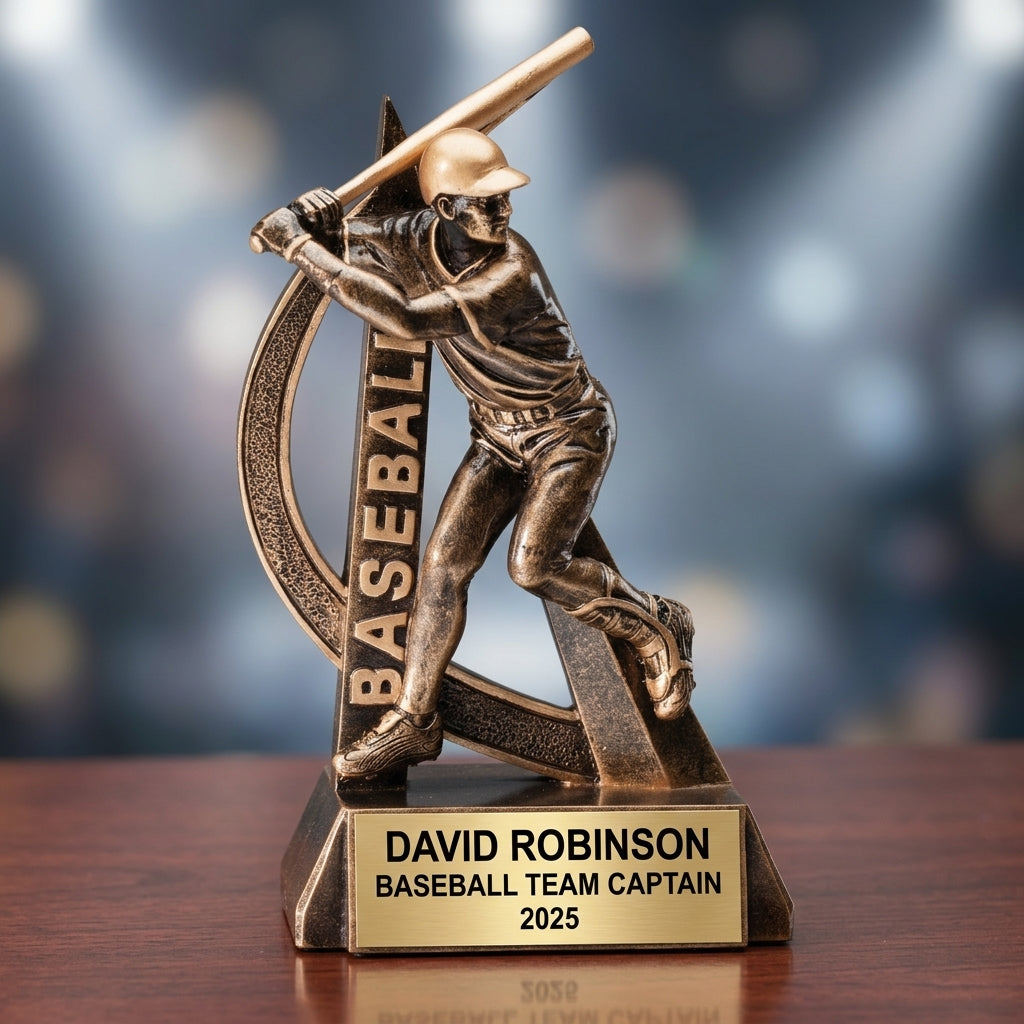 Baseball Trophy Award — view 2