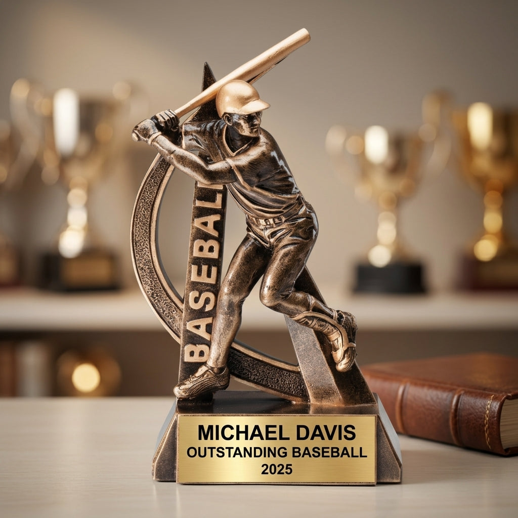 Baseball Trophy Award — view 4