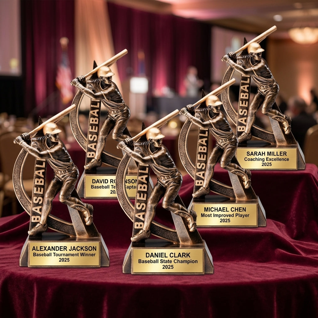 Baseball Trophy Award — view 6