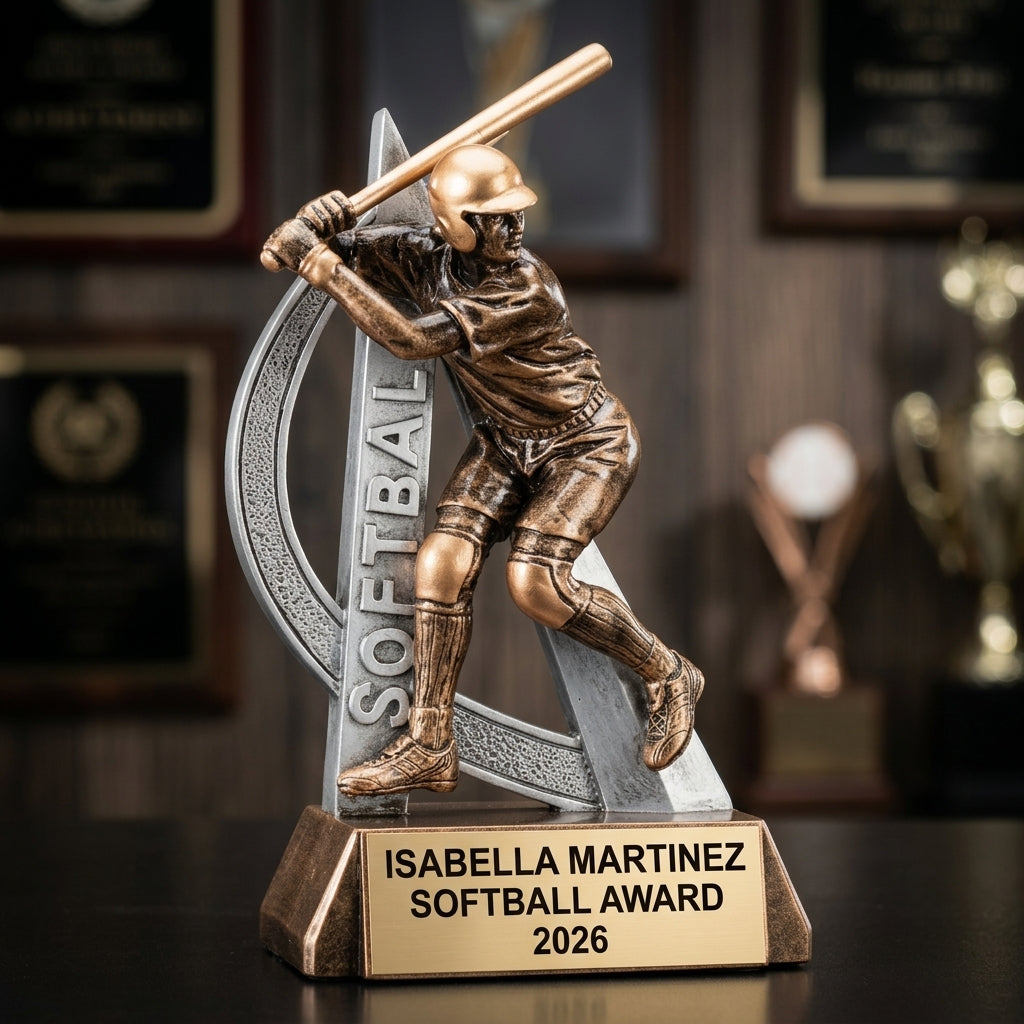 Softball Trophy Award — view 3