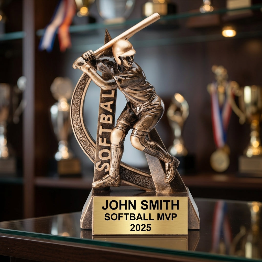 Softball Trophy Award — view 4