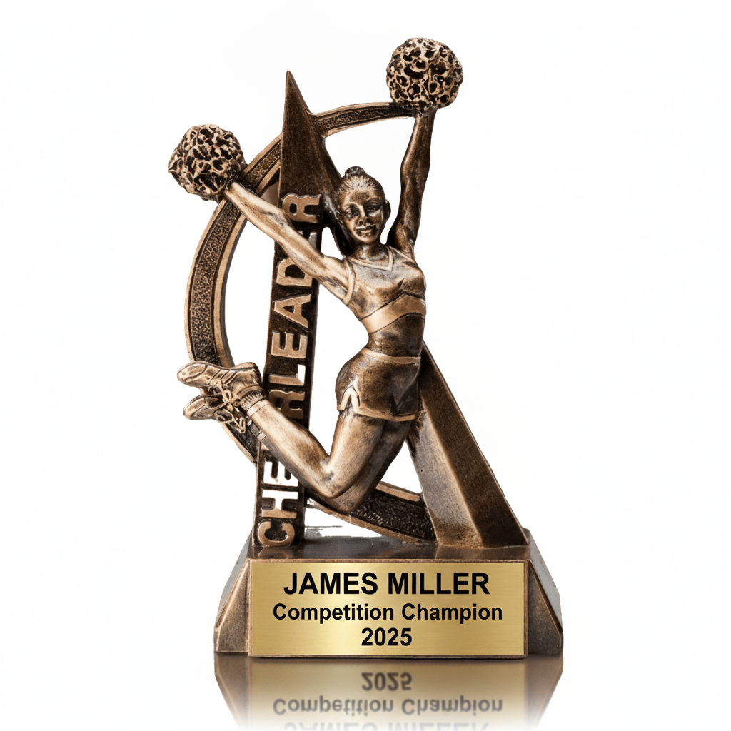 Cheer Trophy Award | Personalized Cheerleading Award | Custom Engraved | Cheer Gift | Cheer Team Awards