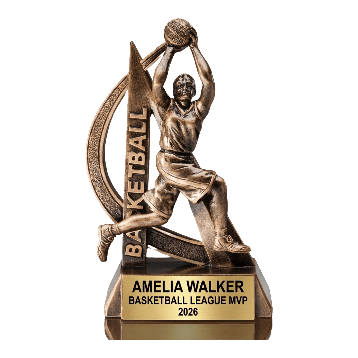Basketball Award Trophy | Personalized | Custom Engraved | Basketball Trophy | Basketball Gift | Team Award | End of Season Award