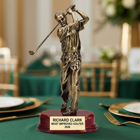 Personalized | Golf Award | Custom Engraved | Golf Trophy | Personalized Award | Engraved Golfer | Tournament Winner | Custom Golf - View 2