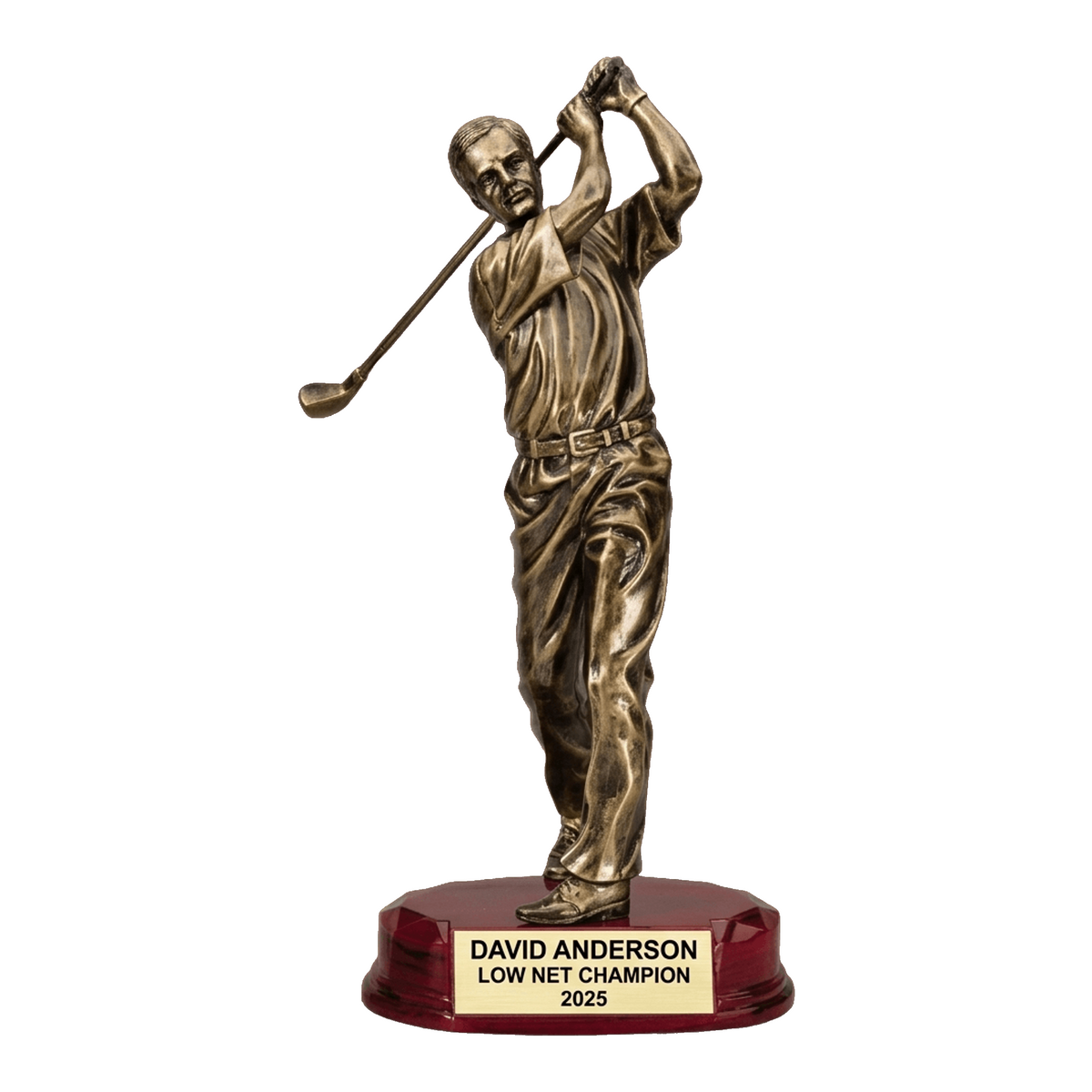 Personalized – 0.25" | Golf Award | Custom Engraved | Golf Trophy | Personalized Golf Award | Engraved Golfer Gift | Tournament Prize