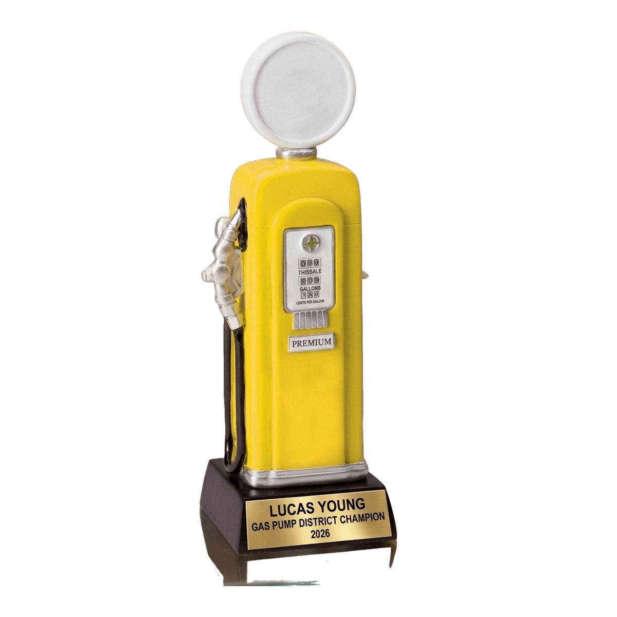 Personalized | Gas Pump Award | Custom Engraved | Automotive | Racing | Mechanic | Trophy | Award | Custom | Engraved | Vintage | Fuel