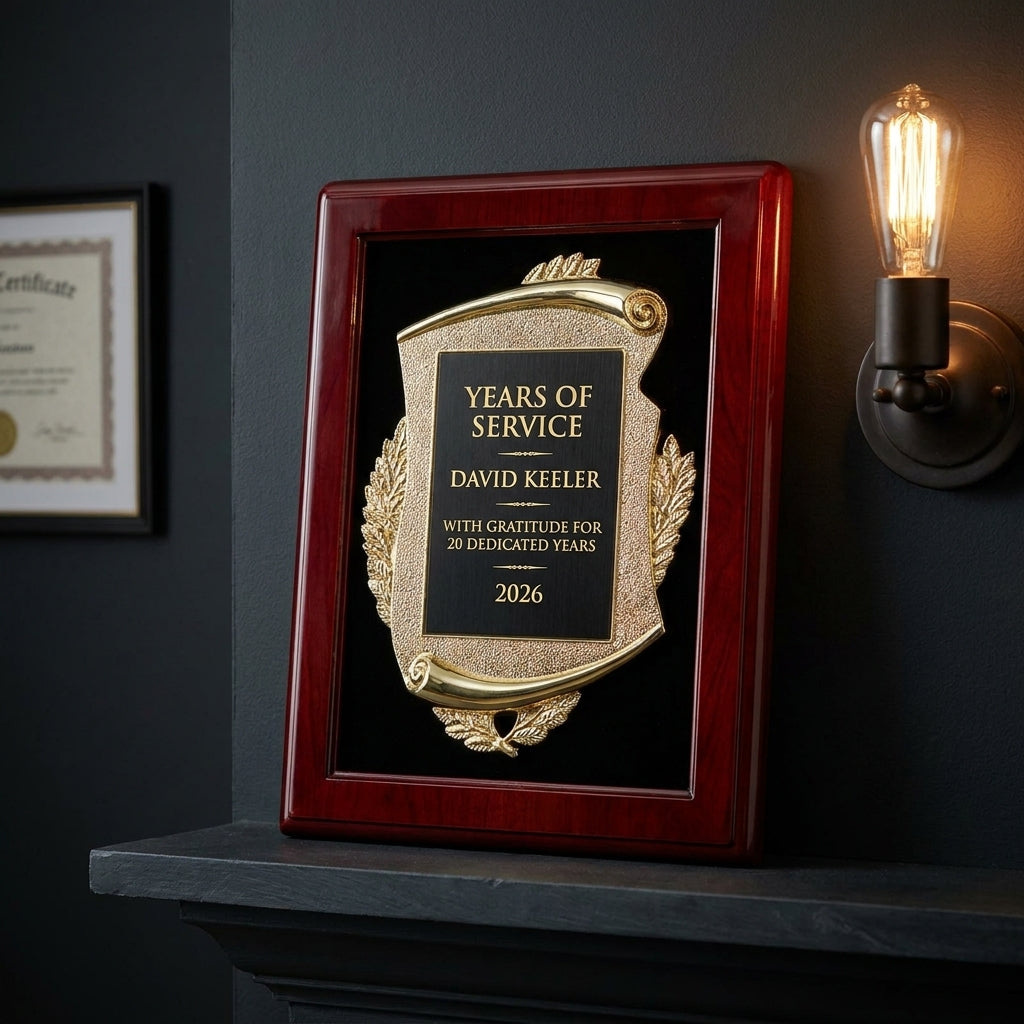 Personalized Personalized | Achievement Awards Award | Custom Engraved | Engraved Plaque | Cu - custom laser engraved - view 5