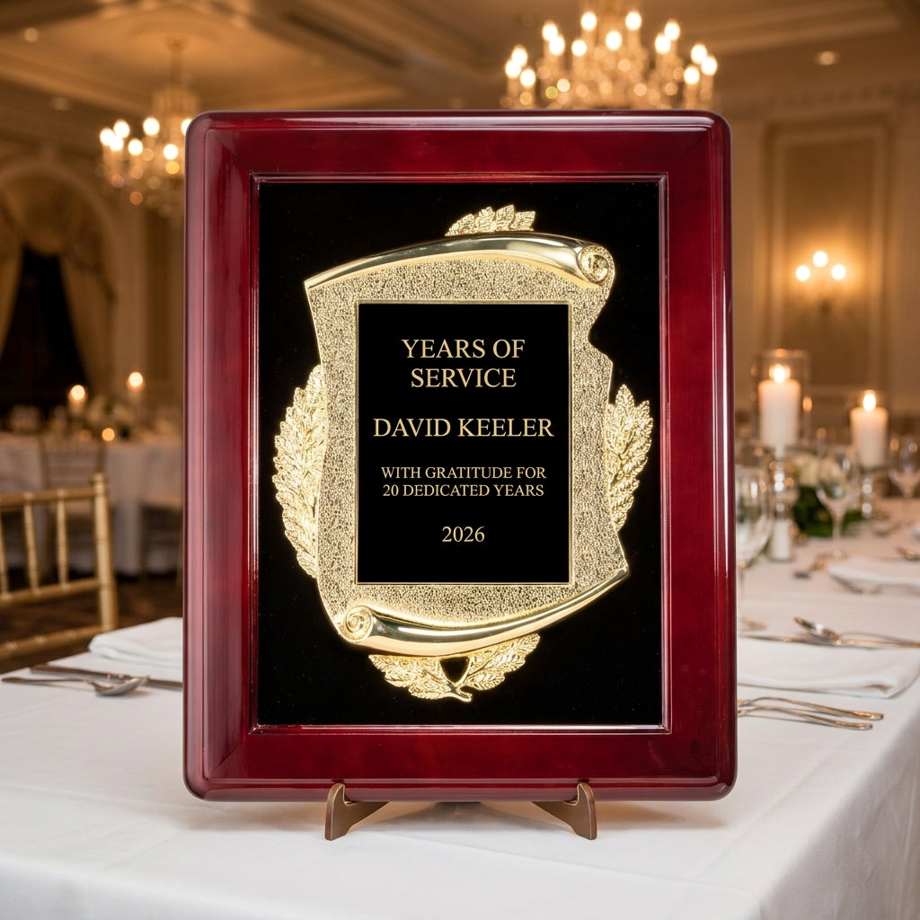 Personalized Personalized | Achievement Awards Award | Custom Engraved | Engraved Plaque | Cu - custom laser engraved - view 6