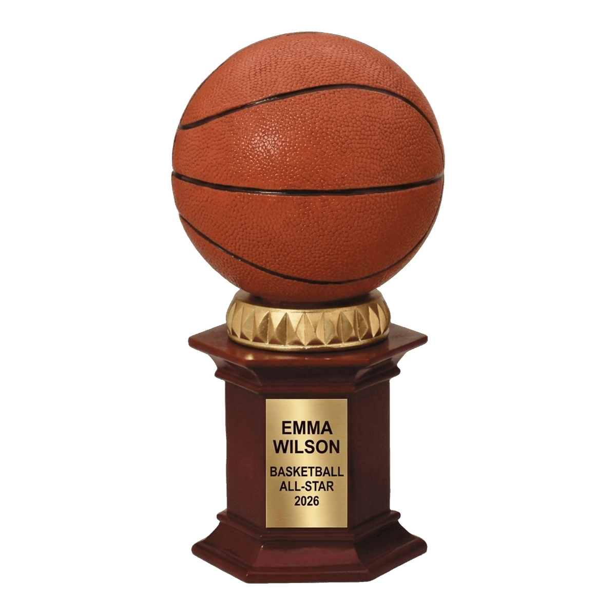 Personalized | Basketball Award | Custom Engraved | Basketball Trophy | Personalized Award | MVP Recognition | Team Gift | Youth League