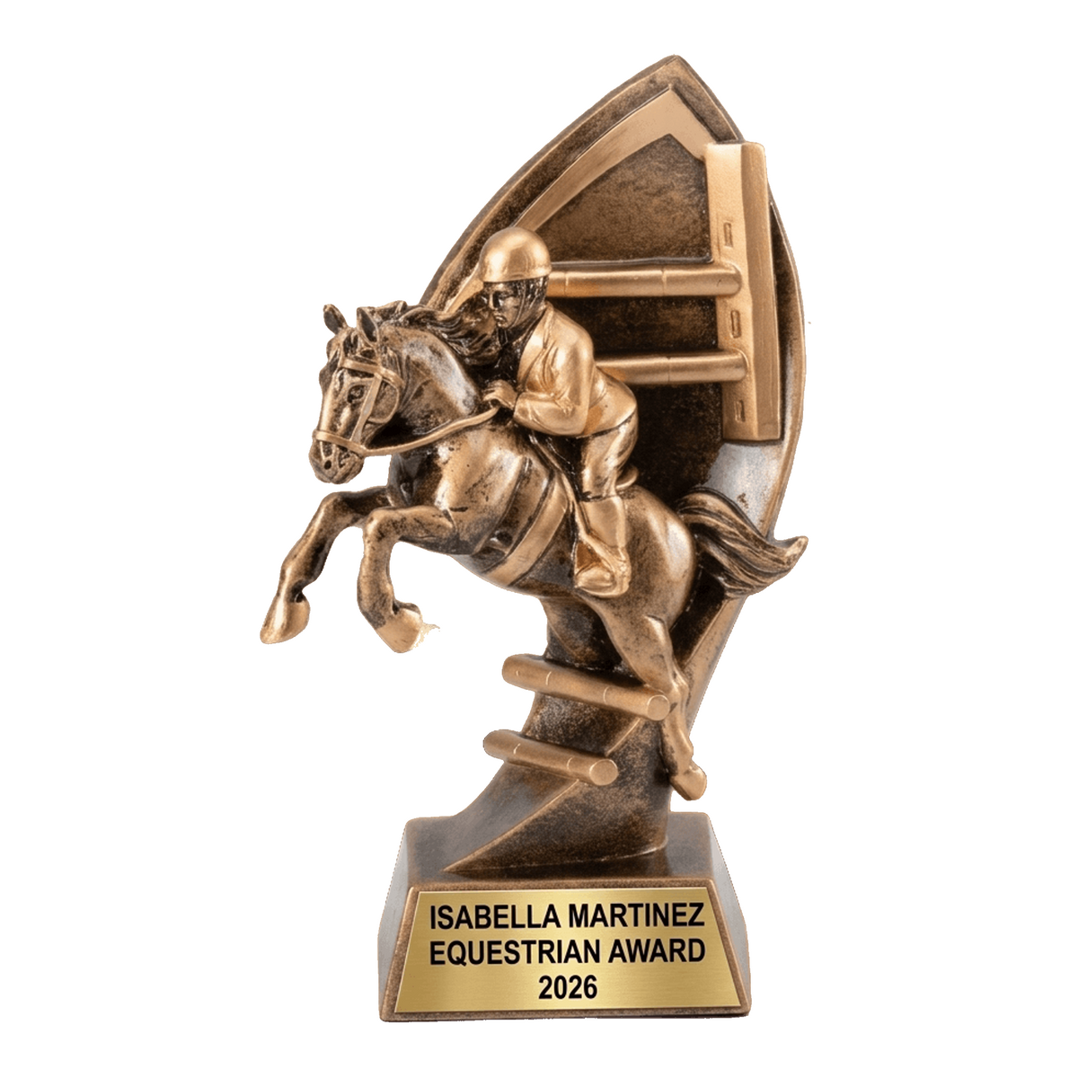 Personalized | Equestrian Award | Custom Engraved | Horse | Jumping | Rider | Trophy | Award | Custom | Engraved | Show | Competition