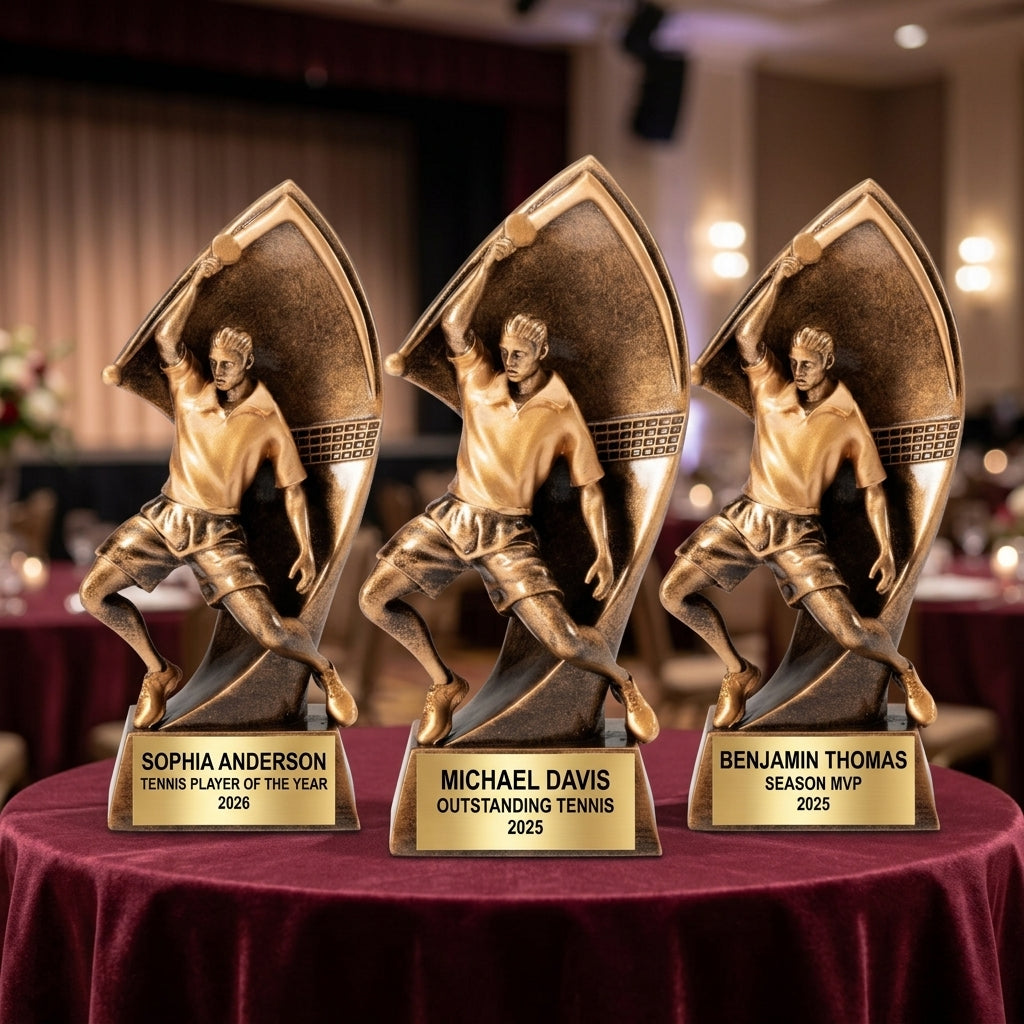 Personalized | Table Tennis Award | Custom Engraved | Table Tennis Trophy | Ping Pong Award | Player Gift | Coach Award | League Champion - View 6
